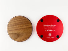 Load image into Gallery viewer, Beloved Red Bird Wooden 15w Charger for Smartphones and Mobile Devices
